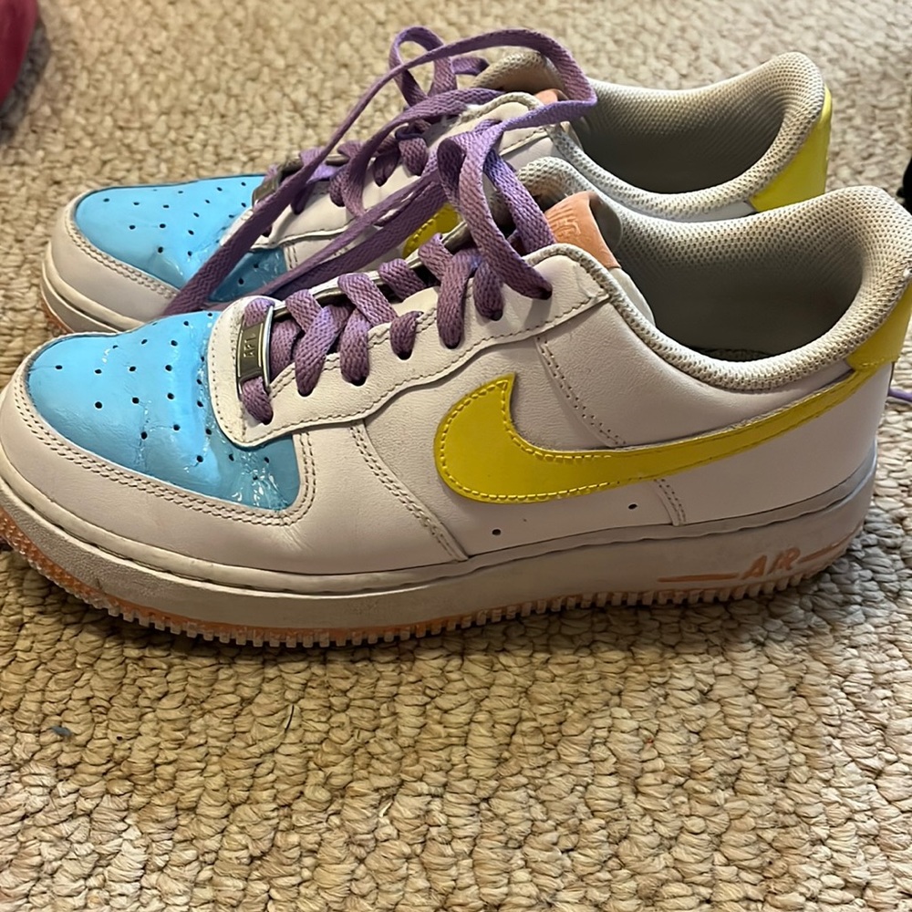 Custom painted pastel air force 1